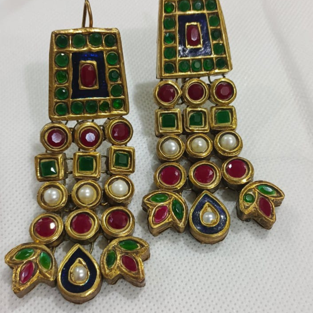 MULTI ANTIQUE EARRINGS MK jewels